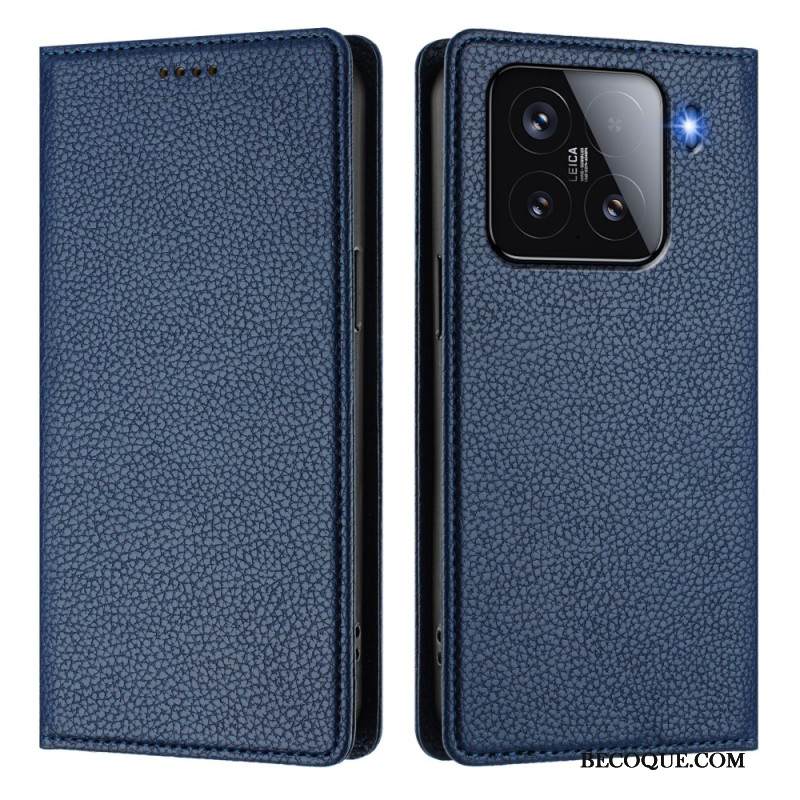 Nahkakotelo Xiaomi 15 Puhelinkuoret Rfid-suojattu Nahkakuvio