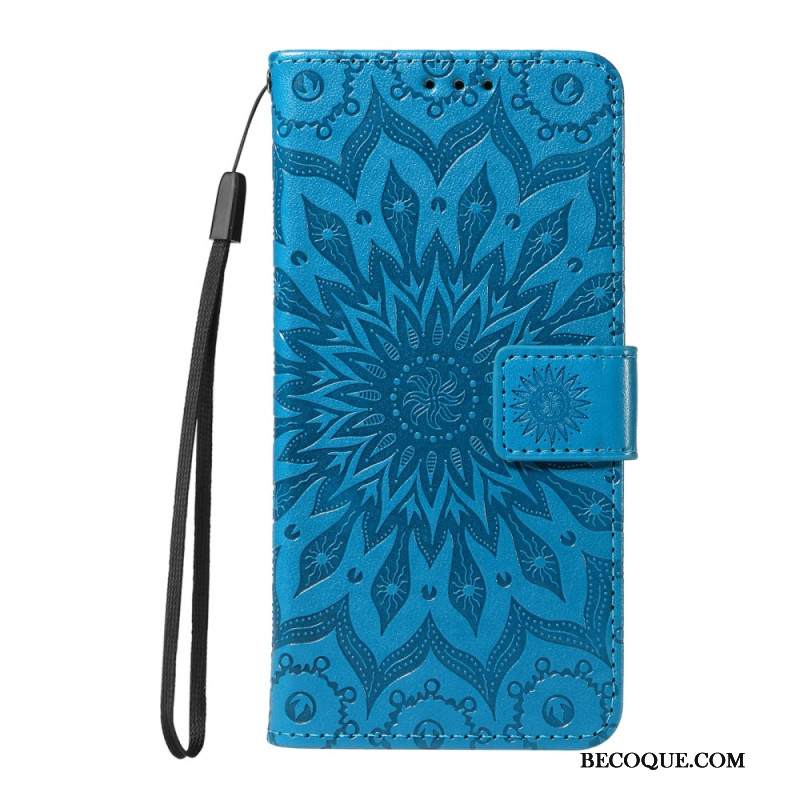 Nahkakotelo Xiaomi 15 Ultra Auringonkukkakuvio