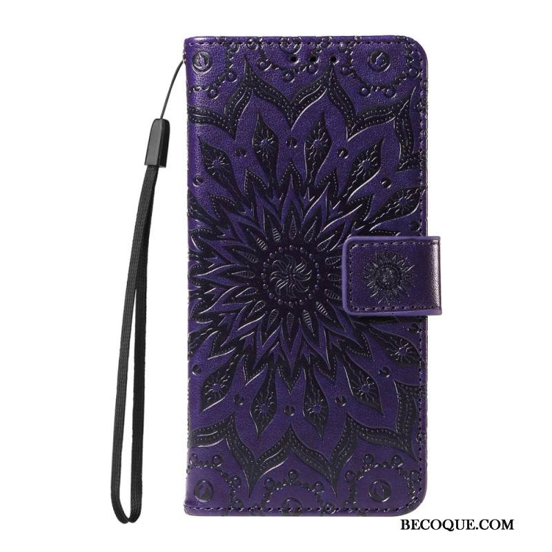 Nahkakotelo Xiaomi 15 Ultra Auringonkukkakuvio