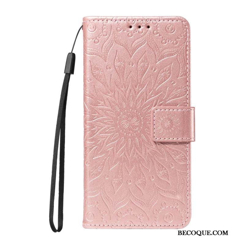 Nahkakotelo Xiaomi 15 Ultra Auringonkukkakuvio