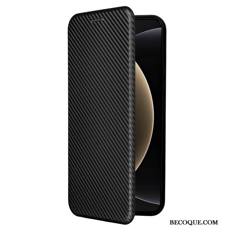 Nahkakotelo Xiaomi 15 Ultra Harjattu Hiilikuitu