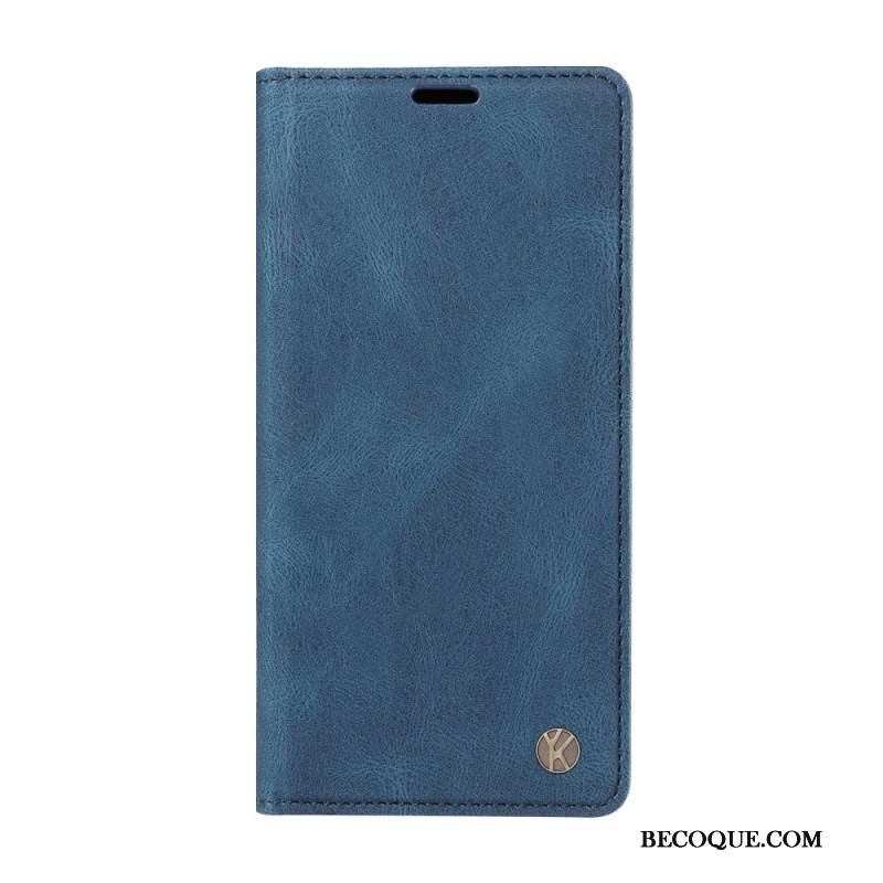 Nahkakotelo Xiaomi 15 Ultra Vintage-tyylinen Ykatu Suojakuori