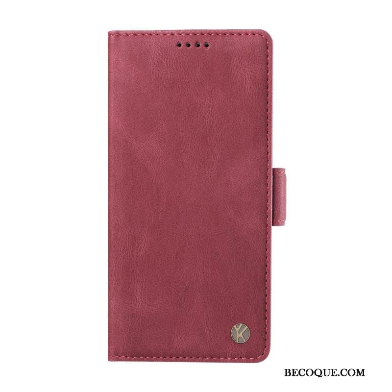 Nahkakotelo Xiaomi 15 Ultra Ykatu Vintage-tyyli