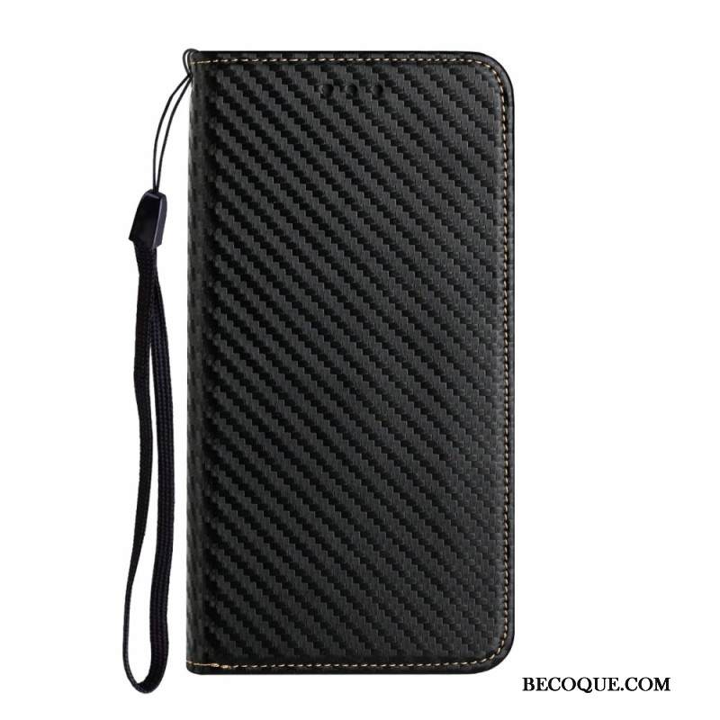 Nahkakotelo Xiaomi 15t Hiilikuitu