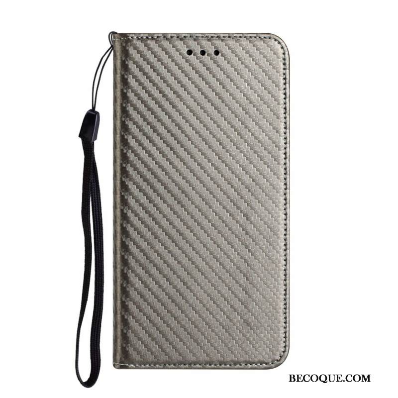 Nahkakotelo Xiaomi 15t Hiilikuitu