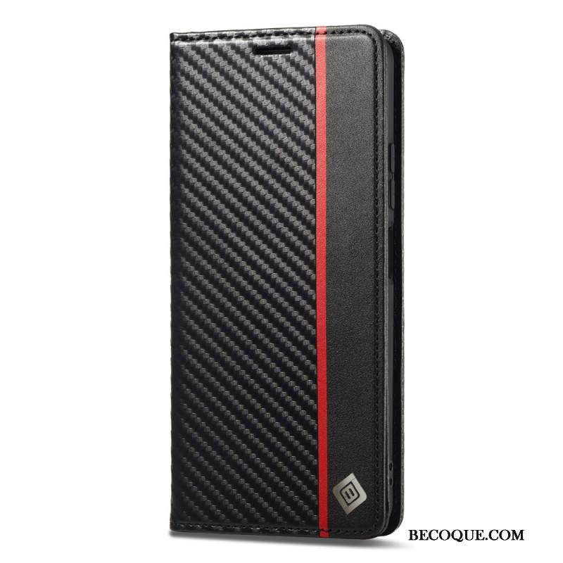 Nahkakotelo Xiaomi 15t Hiilikuitu