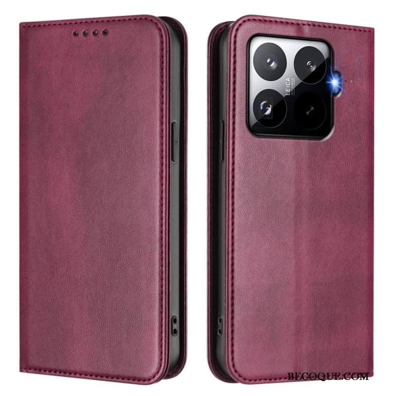 Nahkakotelo Xiaomi 15t Pro Retro