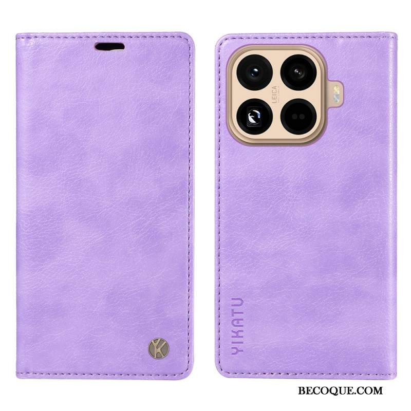 Nahkakotelo Xiaomi 15t Pro Retro Yikatu -tyylinen