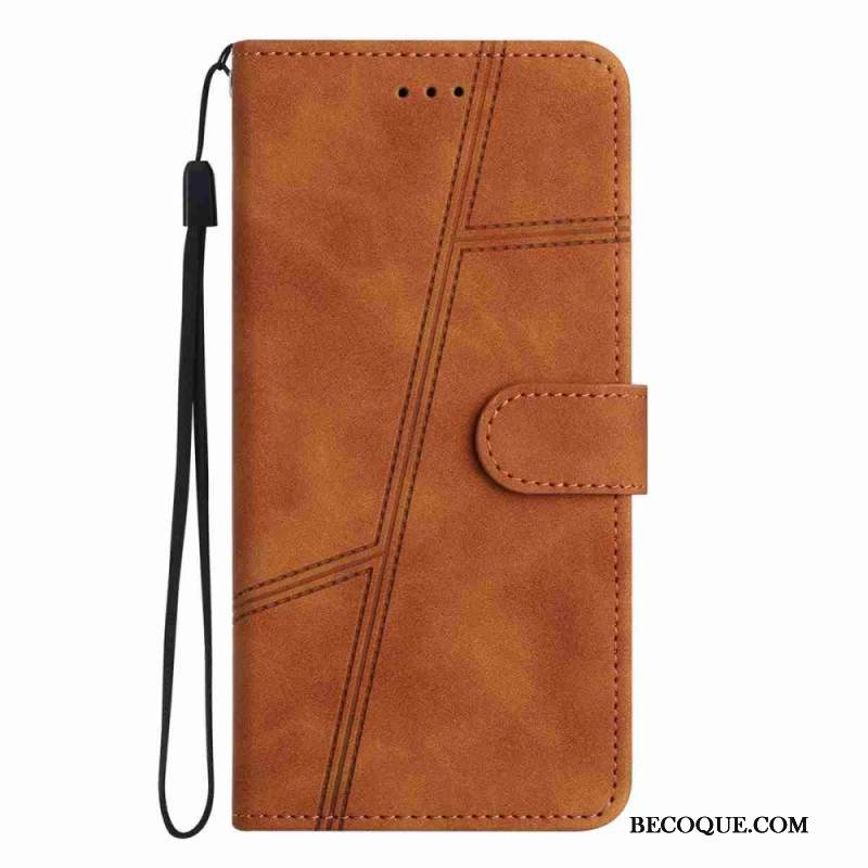 Nahkakotelo Xiaomi 15t Viivat Ja Raidat