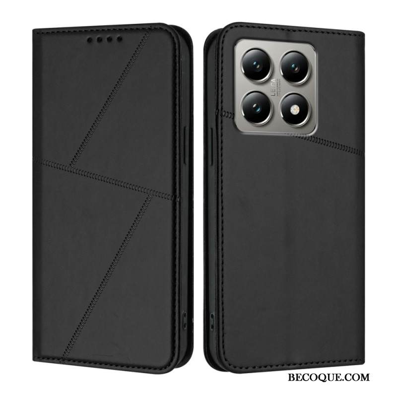 Nahkakotelo Xiaomi 15t Viivat Suojakuori