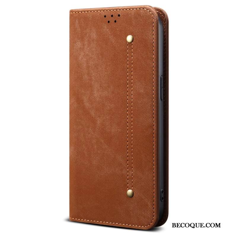 Nahkakotelo Xiaomi 17 Farkkukuvio