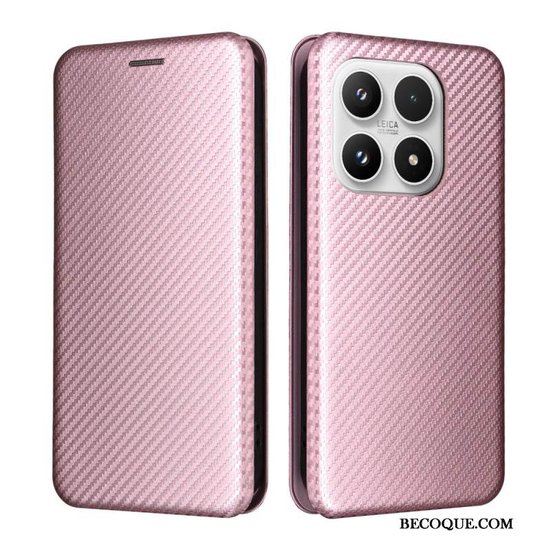 Nahkakotelo Xiaomi 17 Hiilikuitukuvio