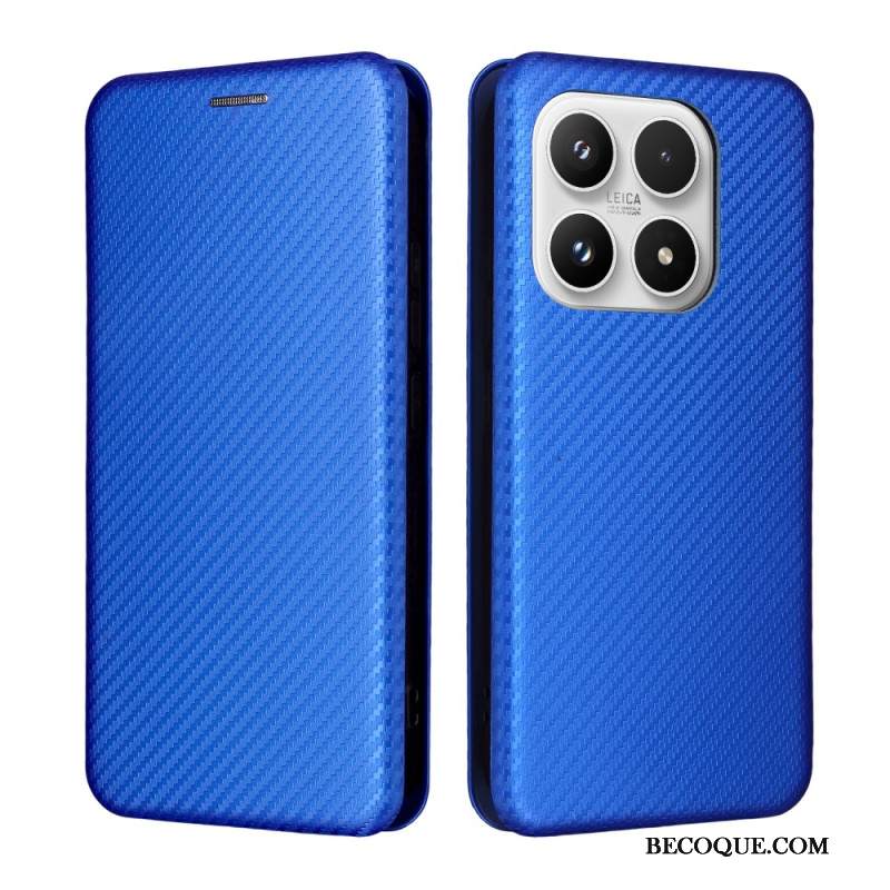 Nahkakotelo Xiaomi 17 Hiilikuitukuvio