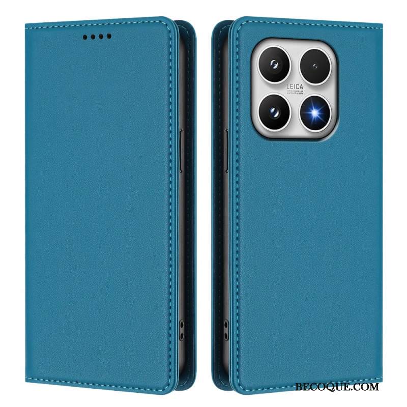 Nahkakotelo Xiaomi 17 Magneettinen Suljin Ja Rfid-suojaus