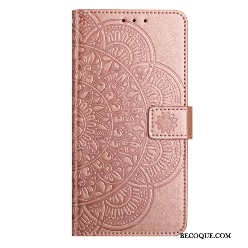 Nahkakotelo Xiaomi 17 Mandala-kaiverrus