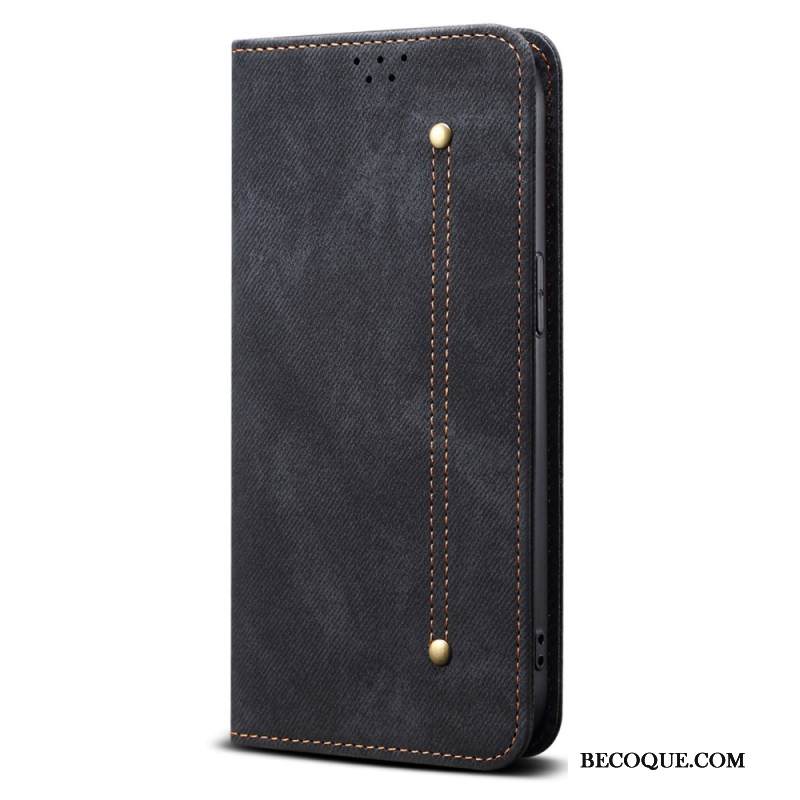 Nahkakotelo Xiaomi 17 Pro Farkkutyylinen