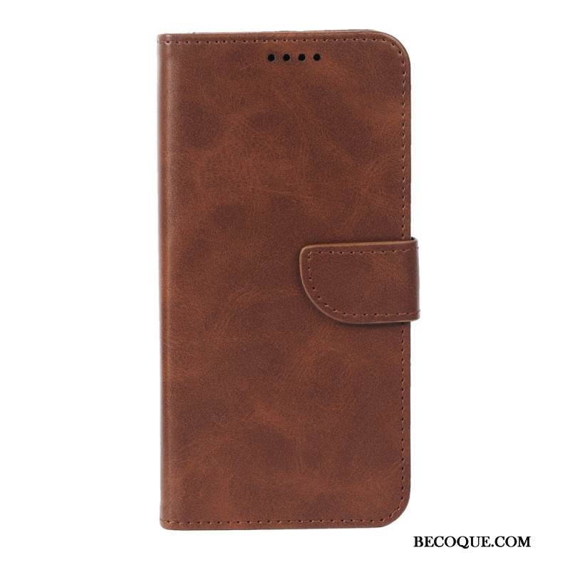 Nahkakotelo Xiaomi 17 Pro Max Jalusta Ja Magneettinen Suljin