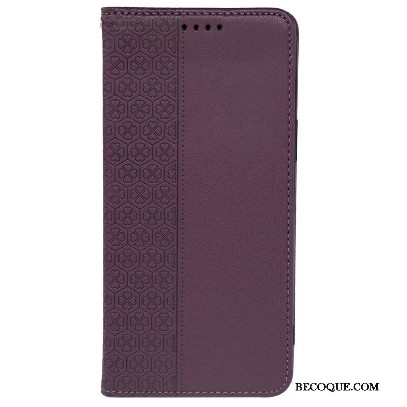 Nahkakotelo Xiaomi 17 Pro Max Nelilehtinen Clovers