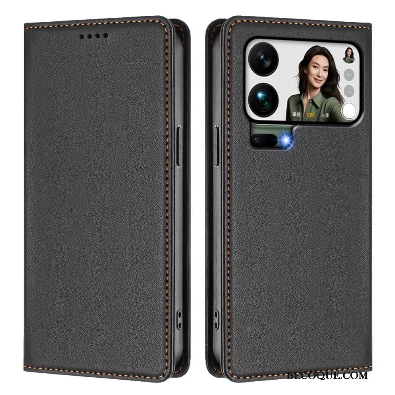 Nahkakotelo Xiaomi 17 Pro Max Puhelinkuoret Magneettinen Suljin Ja Rfid-suojaus