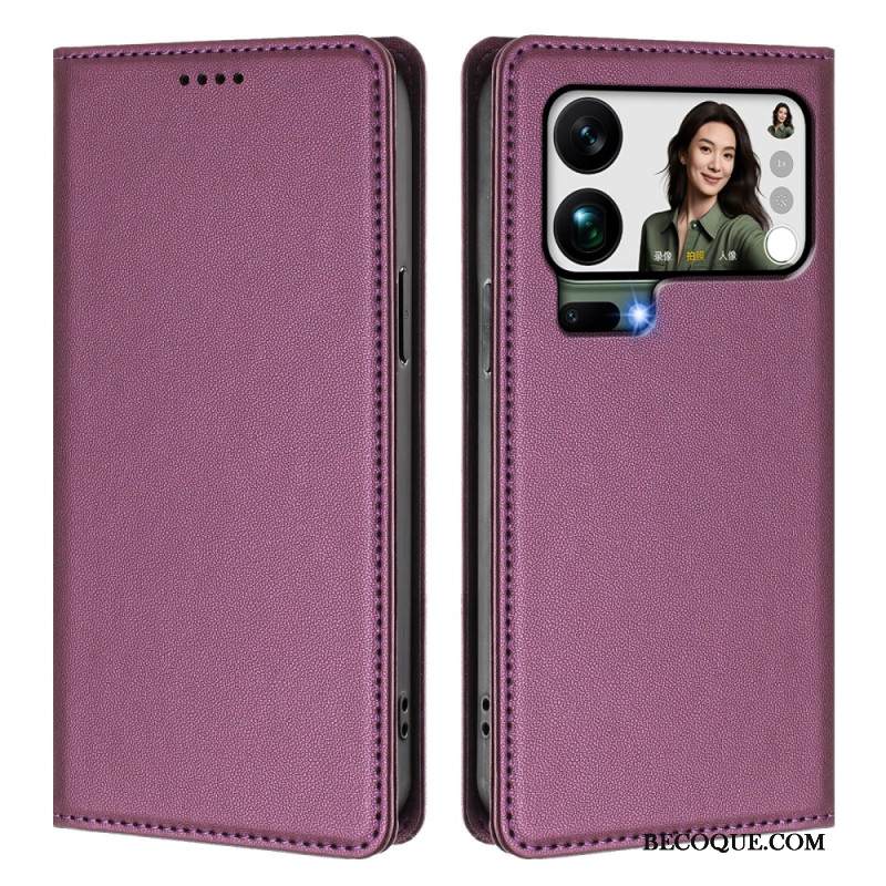 Nahkakotelo Xiaomi 17 Pro Max Puhelinkuoret Magneettinen Suljin Ja Rfid-suojaus