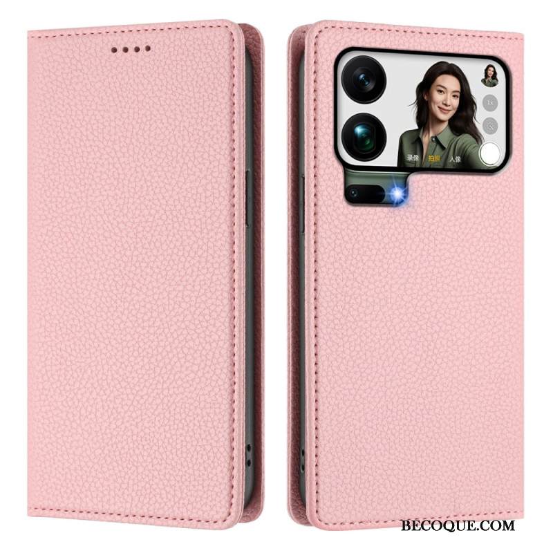 Nahkakotelo Xiaomi 17 Pro Max Rfid-suojattu