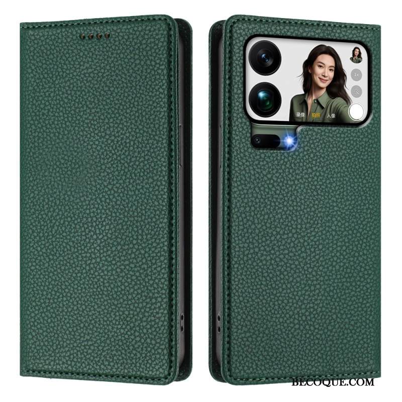 Nahkakotelo Xiaomi 17 Pro Max Rfid-suojattu