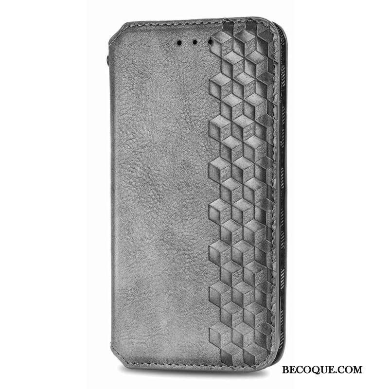 Nahkakotelo Xiaomi 17 Pro Max Timanttikuvio Suojakuori