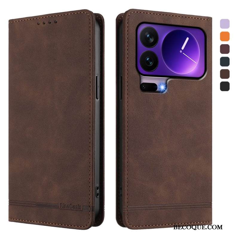 Nahkakotelo Xiaomi 17 Pro Rinacasis