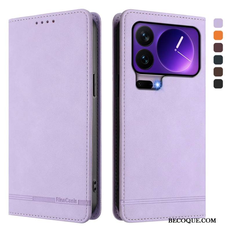 Nahkakotelo Xiaomi 17 Pro Rinacasis