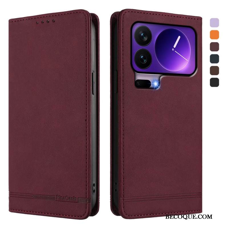 Nahkakotelo Xiaomi 17 Pro Rinacasis