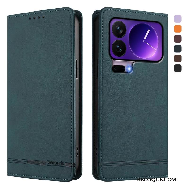 Nahkakotelo Xiaomi 17 Pro Rinacasis