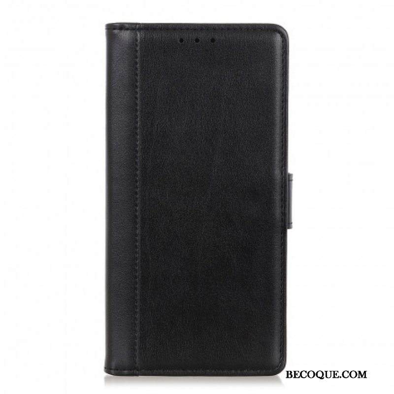 Nahkakotelo Xiaomi Redmi Note 10 Pro Split Leather -tyyli