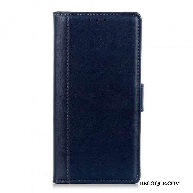 Nahkakotelo Xiaomi Redmi Note 10 Pro Split Leather -tyyli