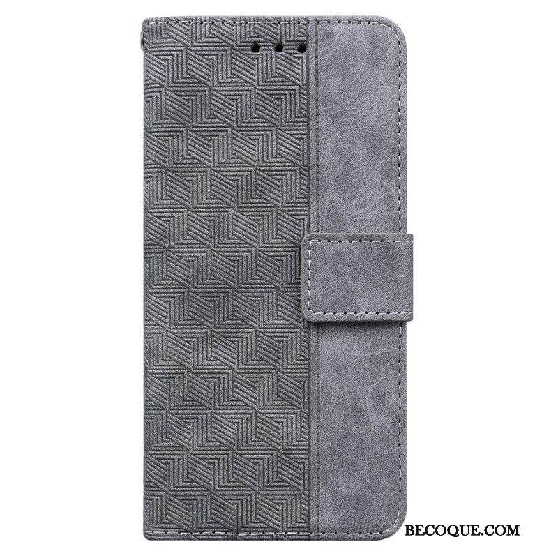 Nahkakotelo Xiaomi Redmi Note 11 / 11S Suojaketju Kuori Hihnallinen Kuvio