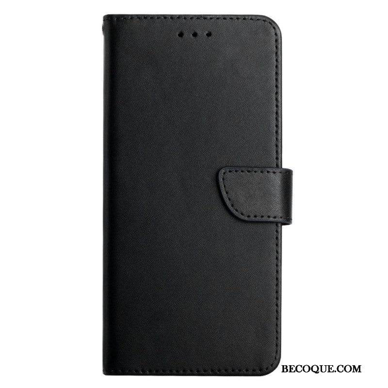 Nahkakotelo Xiaomi Redmi Note 11 Pro Plus 5G Aitoa Nappan Nahkaa