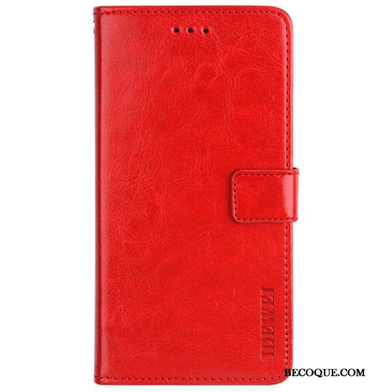 Nahkakotelo Xiaomi Redmi Note 11 Pro Plus 5G Nahkajäljitelmä Idewei