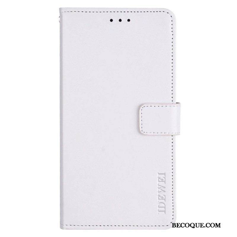 Nahkakotelo Xiaomi Redmi Note 12 Pro Nahkajäljitelmä Idewei