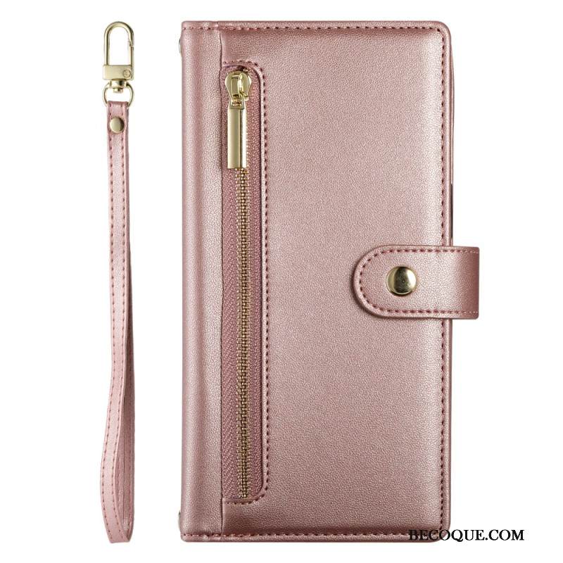 Nahkakotelo Xiaomi Redmi Note 14 4g Lompakko Ja Hihnat