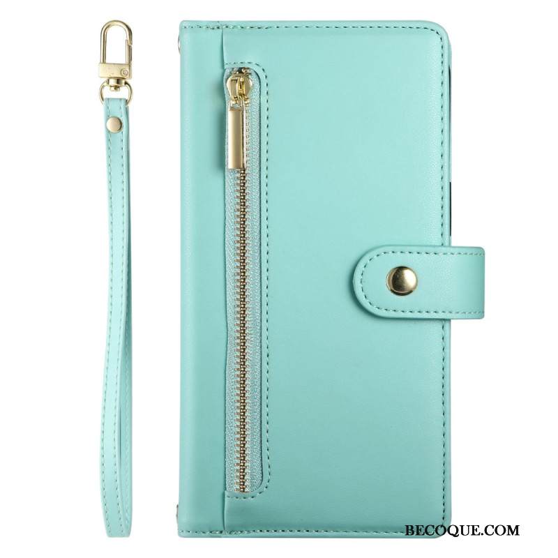 Nahkakotelo Xiaomi Redmi Note 14 4g Lompakko Ja Hihnat