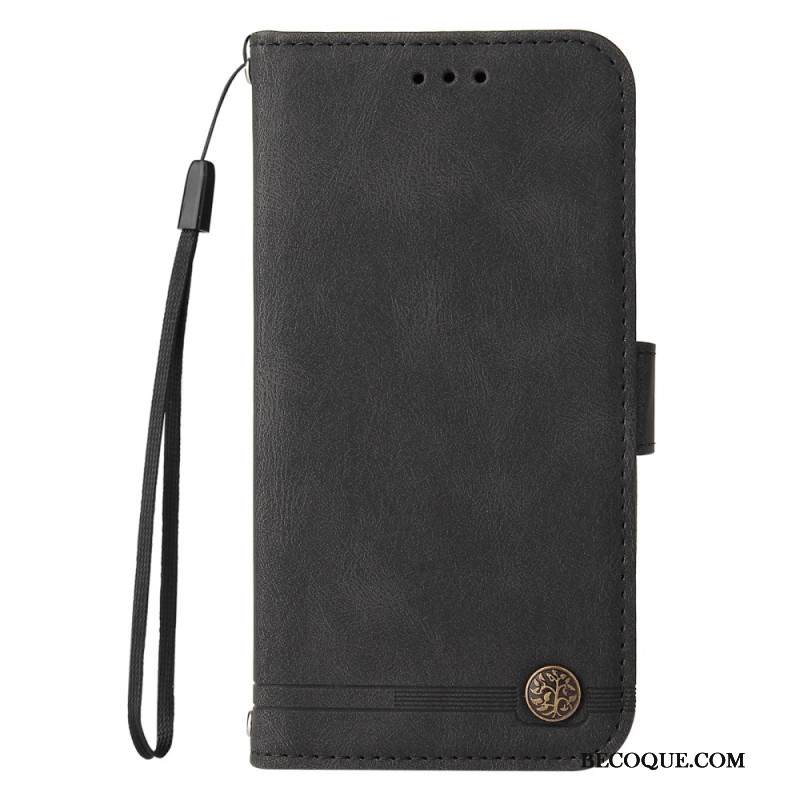 Nahkakotelo Xiaomi Redmi Note 14 4g Retroefekti