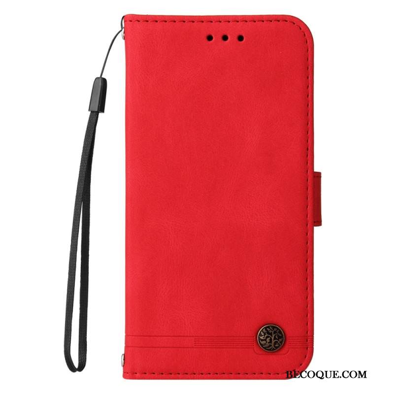 Nahkakotelo Xiaomi Redmi Note 14 4g Retroefekti