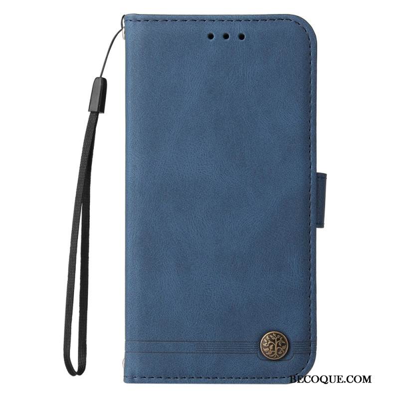 Nahkakotelo Xiaomi Redmi Note 14 4g Retroefekti