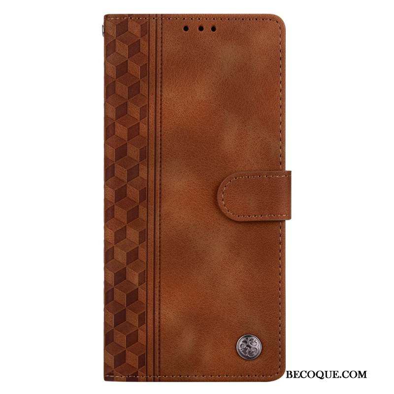 Nahkakotelo Xiaomi Redmi Note 14 5g Friisi Ja Niitit