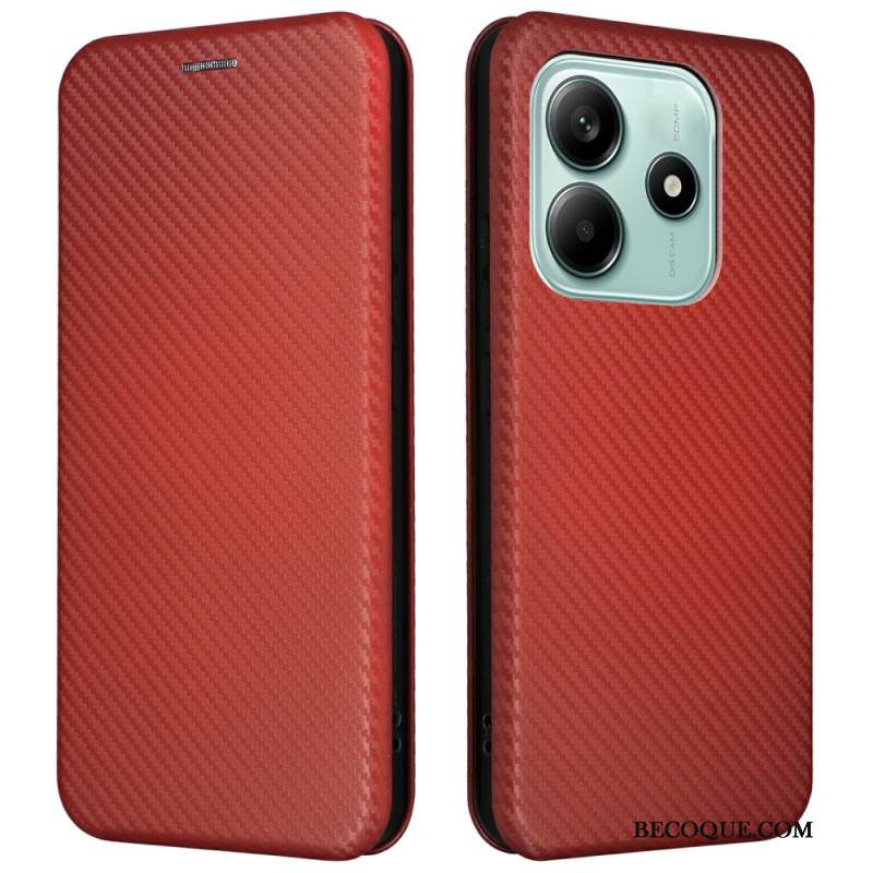 Nahkakotelo Xiaomi Redmi Note 14 5g Hiilikuitu Suojakuori