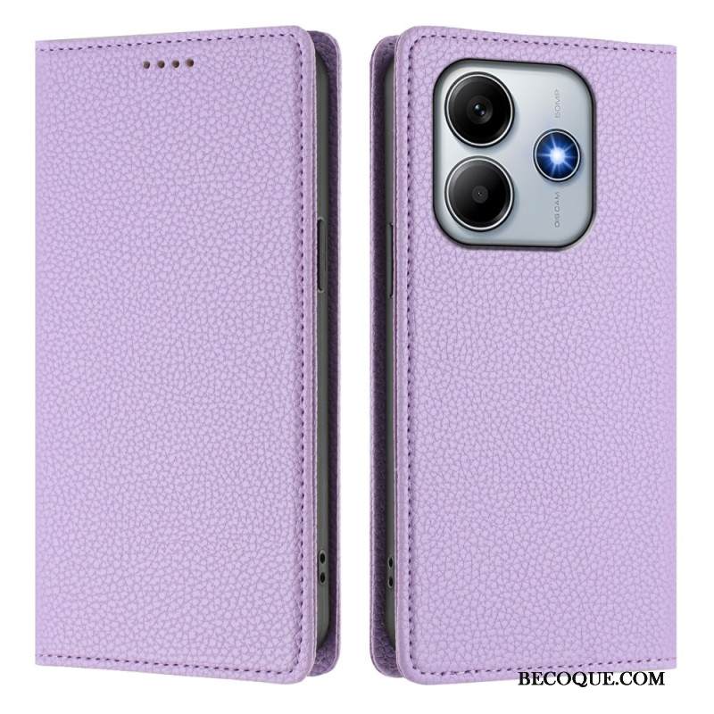 Nahkakotelo Xiaomi Redmi Note 14 5g Nahkaefekti Rfid-esto