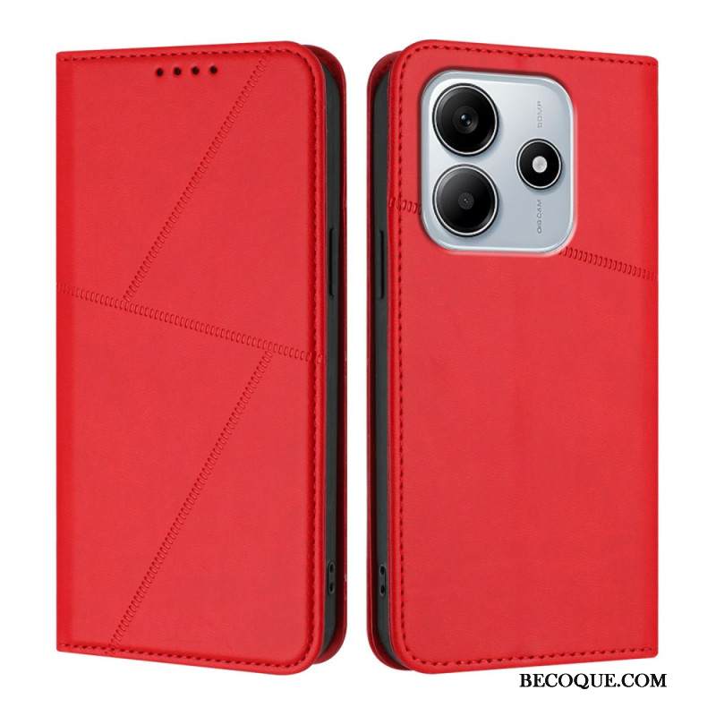 Nahkakotelo Xiaomi Redmi Note 14 5g Puhelinkuoret Viivat