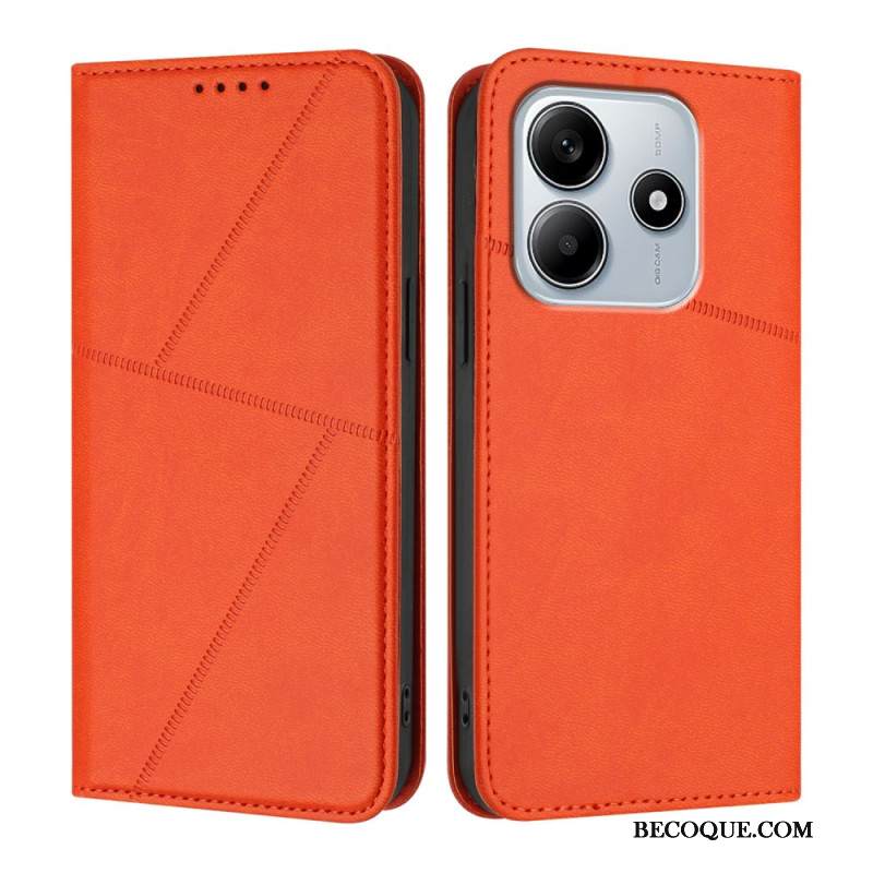 Nahkakotelo Xiaomi Redmi Note 14 5g Puhelinkuoret Viivat