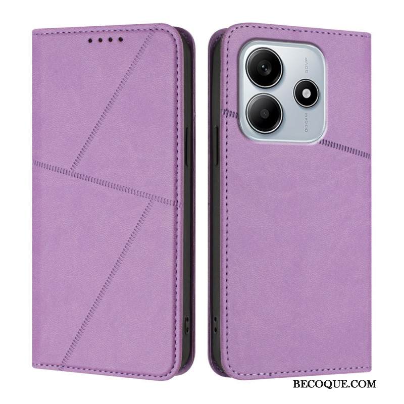 Nahkakotelo Xiaomi Redmi Note 14 5g Puhelinkuoret Viivat