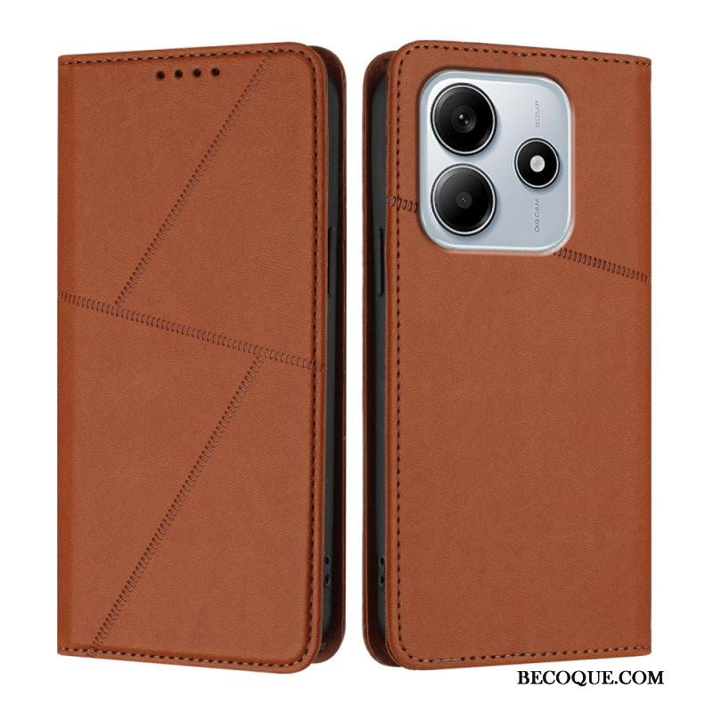 Nahkakotelo Xiaomi Redmi Note 14 5g Puhelinkuoret Viivat