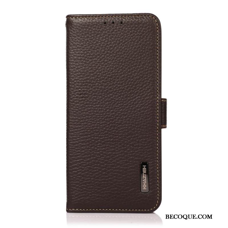 Nahkakotelo Xiaomi Redmi Note 14 5g Rfid-lompakko Khazneh